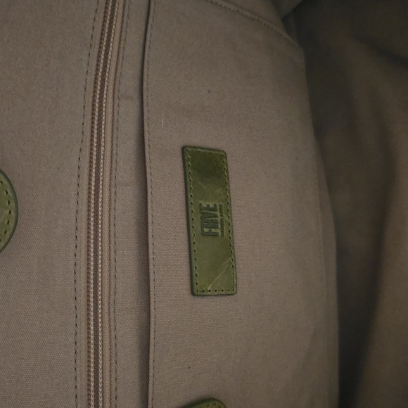 Frye Melissa Shopper Leather Shoulder Tote Bag - Picture 7 of 7